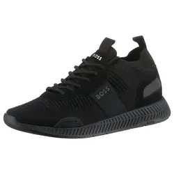 BOSS Titanium Runn Kunstleder Sneaker 10232616 01 - Herren-Sneaker mit hochwertiger Verarbeitung und modernem Design für ultimativen Komfort im Alltag.