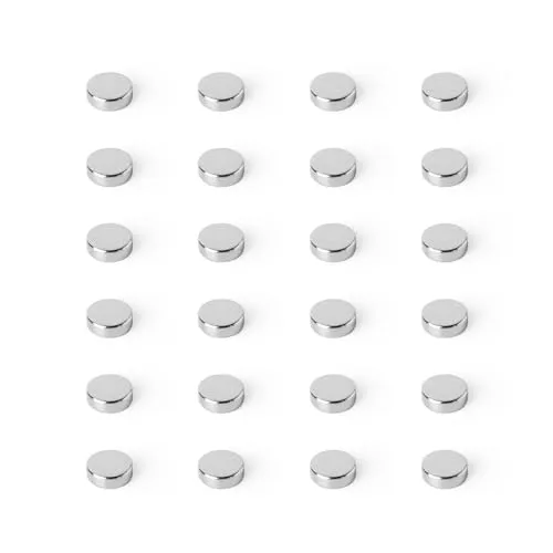 Strong Magnets Neodym Magnet - Rund 3 x 1 mm - 10 Stück - Extra stark, hält bis 109 g - Für Magnettafel, Kühlschrank, Whiteboard, Pinnwand, Büro