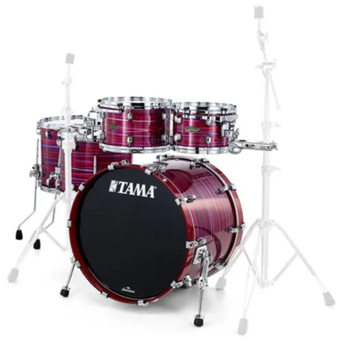 Tama WBS52RZS-LPO - Starclassic Walnut/Birch Schlagzeug - Schlagzeug aus Nussbaum und Birke für einen modernen, vielseitigen Sound, ideal für Pop und Rockmusik.
