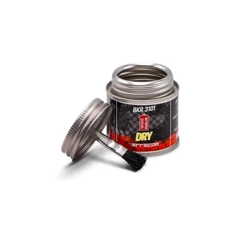 Errecom 1000 Miglia BKR 3101 Fahrradkette Schmiermittel Dry - 60 ml, für Trockene und Staubige Bedingungen, Trockenes Klima, All-In-One mit Pinsel enthalten