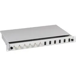 EFB-Elektronik Spleißbox LC 50/125μ OM3 ausziehbar 24 Pigtails abgesetzt/12 Kuppl