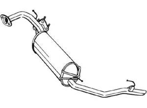 Endschalldämpfer 282-949 BOSAL für HONDA CIVIC VIII Hatchback - Schalldämpfer & Resonatoren, hochwertiger Auspufftopf von BOSAL für optimale Abgasführung und verbesserte Motorleistung.