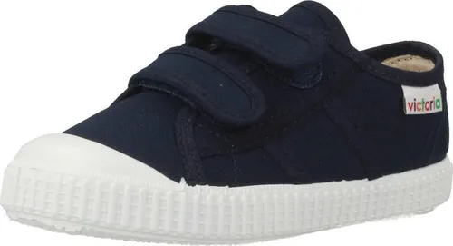 Victoria Kinderschuhe BLUCHER LONA DOS VELCROS in Blau, Größe 24 - Die Victoria Kinderschuhe BLUCHER LONA DOS VELCROS in Blau (Größe 24) bieten ein bequemes Tragegefühl und sind ideal für aktive Kinder. Mit einer vulkanisierten Sohle aus Naturkautschuk für besten Halt.