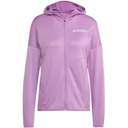 adidas Terrex Damen Xperior Climawarm Light Fleece Hooded Jacke XL - Wanderjacken, vielseitige Fleece Jacke mit Climawarm-Technologie für optimale Wärme und Komfort bei kühlen Touren.