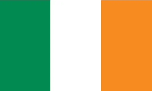 Fahne IRLAND, 150x250 cm, mit Ösen, Éire, **VERSAND GRATIS**