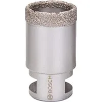 Bosch PRO Multi Material Diamanttrockenbohrkrone 35 mm - Diamant-Trennscheiben für effizientes Trockenbohren in Mauerwerk, geeignet für verschiedene Materialien wie Stein und Ziegel, lange Lebensdauer und kompatibel mit Standard Winkelschleifern.