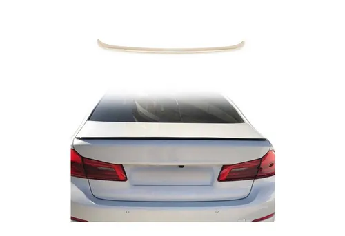 OMAC Heckstoßstange Heckspoiler für BMW 5er G30 2016-2022 - Sportliches Design mit perfekter Passgenauigkeit - Verleihen Sie Ihrem BMW 5er G30 mit unserem hochwertigen Heckspoiler ein sportliches Flair. Die aerodynamische Form verbessert die Stabilität und sorgt für ein aufregendes Fahrerlebnis. Einfache Montage ohne komplizierte Modifikationen.