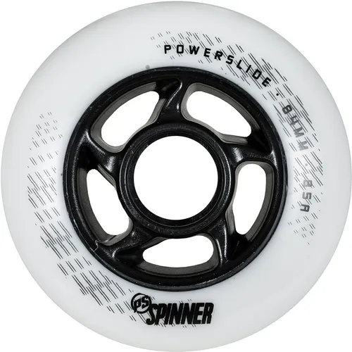 POWERSLIDE SPINNER 4er Rollenset 2025 - 68mm/88a - Hochwertige Freeskate Rollen für Urban Skating, mit hervorragendem Grip und langer Lebensdauer dank glasfaserverstärktem Kern - ideal für Slides und Sprünge.