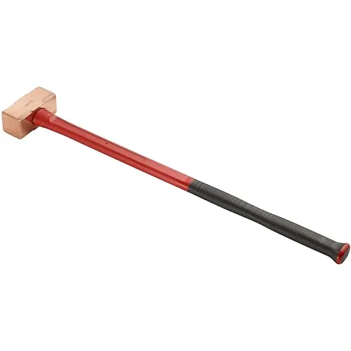 Hultafors Kupferhammer CU 4000 - Kupferhammer für präzises Arbeiten, mit Glasfaserstiel für optimale Stoßdämpfung und Funkenvermeidung - ideal für Metallbearbeitung.