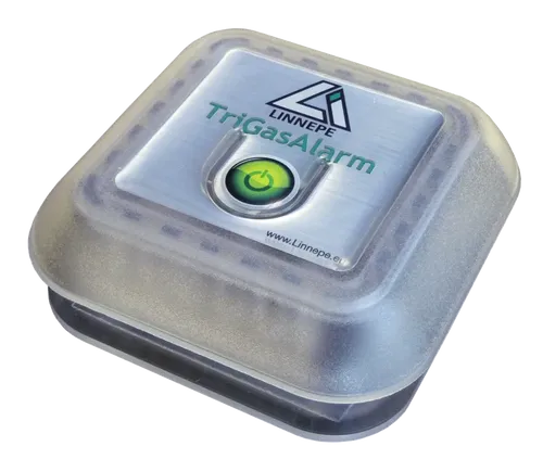 Linnepe TriGas Alarm Gassensor - Zuverlässiger Gaswarner für Freizeitfahrzeuge, der Sie im Schlaf schützt! Kompakt und einfach zu installieren, sorgt er für Sicherheit in engen Räumen.