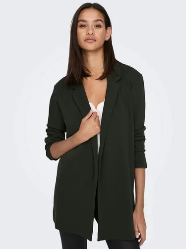 JdY Damen Jdygeggo L/S Jrs Noos Blazer, Peat, XS EU - Blazer für Damen, klassischer Schnitt mit umschlagenem Kragen und regular Fit, perfekt für elegante Anlässe oder das Büro.