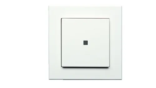 Homematic Funk-Wandtaster 2fach HM-PB-2-WM55-2 - Smartes Lichtsteuerung - Steckdosen- & Schalterteile, eleganter Funk-Wandtaster in Weiß für komfortable Steuerung Ihrer Smart Home Geräte.