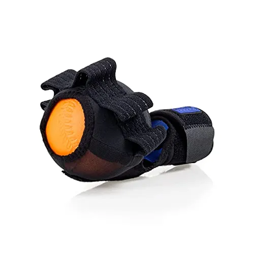 AFH Webshop Anti Spastik Hand Lagerungsschiene mit Ball | PREMIUM QUALITÄT | Lagerungshilfe | Handgelenkorthese und Fingerorthese