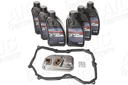 VW TIGUAN Ölwechsel Satz Automatikgetriebe Filter AIC 70680SET - Getriebefilter Set für VW Tiguan 5N, inklusive 6 Liter Öl und Hydraulikfilter. Einfach zu ersetzen, empfohlenes Wechselintervall: 60.000 km oder 5 Jahre.