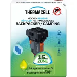 Thermacell Mückenabwehr Backpacker – Effektiver Mückenschutz - Praktischer Mückenschutz für Outdoor-Aktivitäten. Ideal für Camping und Wanderungen, schützt vor lästigen Insekten und sorgt für ungestörte Momente in der Natur.