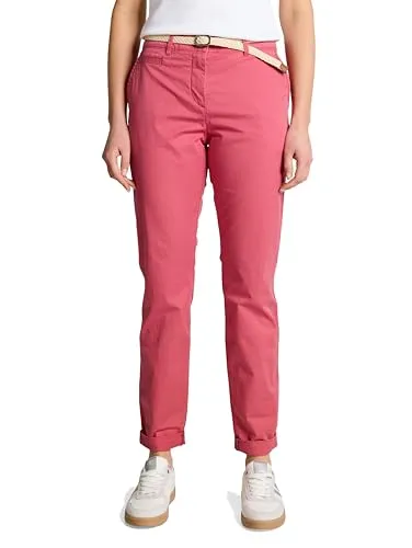 TOM TAILOR Slim Fit Chinohose für Herren - Klassische Slim Fit Chinohose mit praktischen Taschen und bequemem Schnitt. Ideal für Alltag und Büro, aus pflegeleichter Baumwolle und Polyester. Stylisch und vielseitig kombinierbar.
