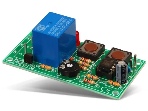 Universal Zeitrelais 12V DC max 3A 0 - 15 Min Velleman Bausatz K2579 WST2579