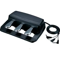 Roland RPU-3 Keyboard-Pedal 3-Pedal-Einheit - Musikstudio Bühne und DJ Equipment, professionelle 3-Pedal-Einheit für dynamisches Spiel und vielseitige Steuerung.