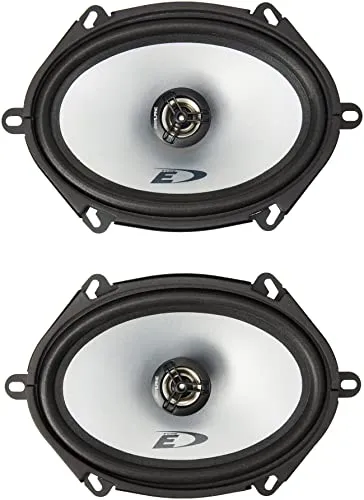 ALPINE SXE-5725S 2-Wege Koaxial Lautsprecher - Car-HiFi-Lautsprecher mit 200W Spitzenleistung, ideal für klare Höhen und soliden Bass. Einfache Installation mit Adapter-Set für zahlreiche Fahrzeugmodelle.