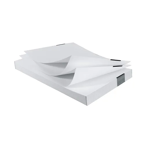 sigel Endlosfalz-Thermopapier "Premium" A4 - Hochwertiges blanko Thermopapier für Endlosdruck, ideal für professionelle Anwendungen mit 250 Blatt pro Packung.