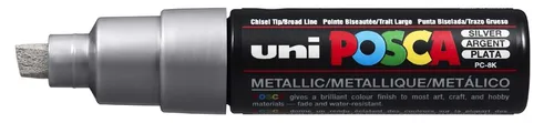POSCA Pigmentmarker (PC-8K) silber