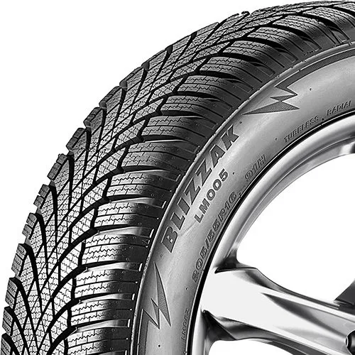 Bridgestone Blizzak LM 005 225/55 R17 97H - Premium-Winterreifen für hervorragende Kontrolle und Sicherheit bei Schnee und Eis, mit erstklassiger Nasshaftung und optionaler DriveGuard Technologie für Pannenresistenz.