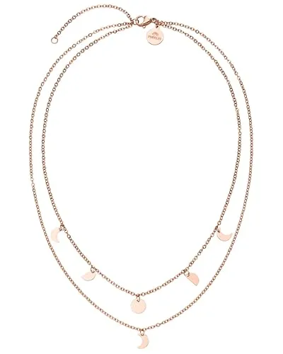 Purelei® Luna Kette Damen (Roségold) – Wasserfeste Edelstahl-Halskette - Ketten für Damen, wasserfest und ideal für Layering-Looks – die verstellbare Luna Kette von PURELEI bringt den Zauber Hawaiis in deinen individuellen Stil.