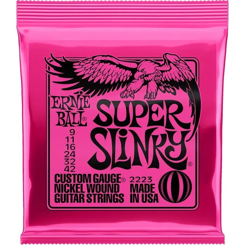 Saiten E-Gitarre Ernie Ball Slinky EB2223 009-042 Gitarrensaiten E- Gitarre NEU