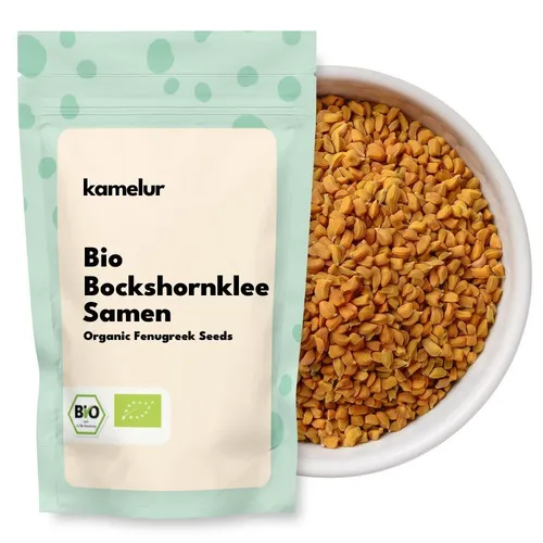  500g BIO Bockshornkleesamen Bockshornklee ganz Bockshornkleesaat 19,78 EUR/kg