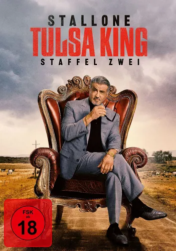 Tulsa King - Staffel 2 DVD (FSK: 18) - Spannende Fortsetzung der Krimi-Serie, die das Leben eines frisch entlassenen Mafia-Bosses in Tulsa beleuchtet. Perfekt für Fans von packenden Geschichten und starken Charakteren.