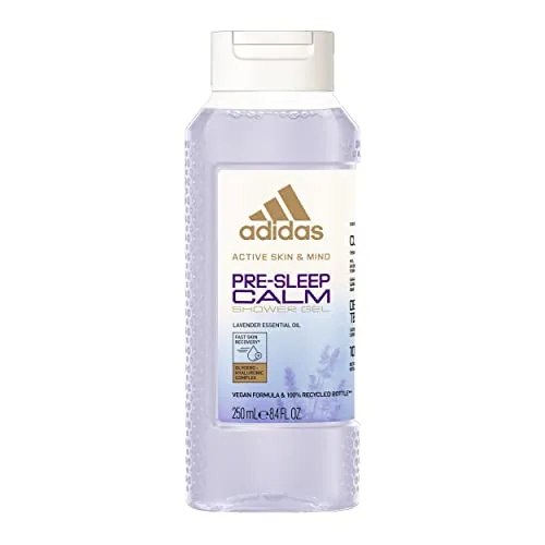 adidas Active Skin & Mind Pre-Sleep Calm Shower Gel, Duschgel für Damen und Herren, 250 ml - Unisex