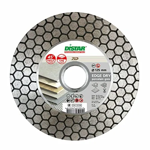 Diamant Trennscheibe SENDI EXTREME 115x1,2 mm für Keramik - Schleif- & Trennscheiben, ideal für präzises Trennen von Keramik mit einer maximalen Geschwindigkeit von 13.200 U/min.