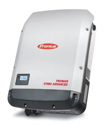 Fronius SYMO ADVANCED 17.5-3-M Wechselrichter - Hochleistungs-Wechselrichter mit 6 Stringeingängen, integriertem Arc Fault Circuit Interrupter und Ethernet-Schnittstelle für optimale Energieausbeute.