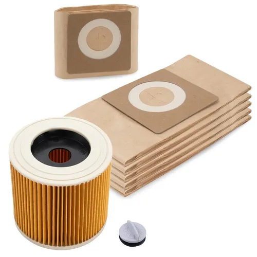 Staubsaugerbeutel Filter für Kärcher WD 1 Compact Battery Akku kompatibel