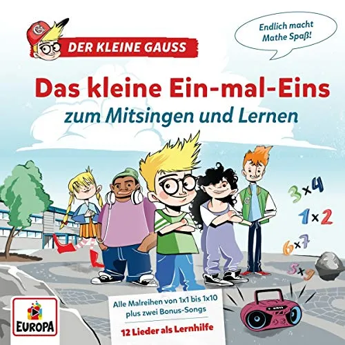 Europa Fm Das kleine Ein-mal-Eins zum Mitsingen und Lernen - alle Malreihen von 1x1 bis 1x10