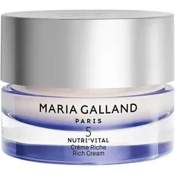 Maria Galland NUTRI'VITAL 5 Crème Riche 50 ml - Gesichtscreme für eine magische Verwandlung über Nacht - revitalisiert die Haut, stärkt die Feuchtigkeitsbarriere und sorgt für einen gepflegten Teint am Morgen.