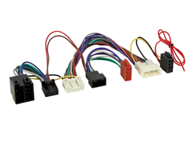 T-Kabelsatz Toyota/Suzuki 28Pin/10Pin - Zubehör für Navigationssysteme, kompatibel mit mehreren Toyota und Suzuki Modellen von 2019 bis 2022 für einfache Installation.