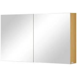 Wohnwert Spiegelschrank  Capri , holzfarben , Maße (cm): B: 120 H: 70 T: 18.0