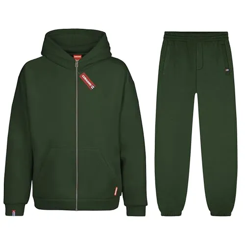 CUBAIANS Vinales Herren Jogging Anzug Grün Gr. XXL