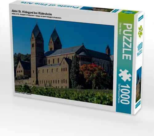 Calvendo Abtei St. Hildegard bei Rüdesheim 1000 Teile Puzzle quer 640x480mm, Meyer Dieter; 7303926