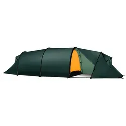 Hilleberg Kaitum 3 GT - 3 PERS. - grün - Zelt für 3 Personen, ultraleicht und robust, ideal für Rucksackreisen, Wintercamping und Klettern. Die erweiterte GT-Apsis bietet mehr Platz zum Kochen und Lagern.