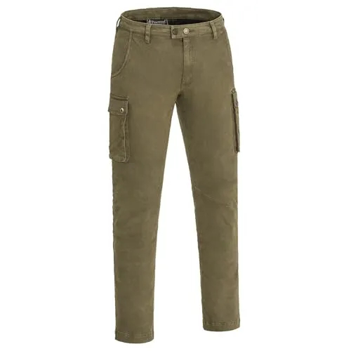 Pinewood Herren Serengeti Hose - Wanderhose mit hohem Baumwollanteil für ein angenehmes Tragegefühl, ideal für Outdoor-Aktivitäten dank praktischer Taschen und hoher Bewegungsfreiheit.