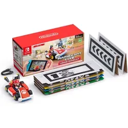 Nintendo SWITCH Spiel Mario Kart Live: Luigi Home Circuit - NEU - PC- & Videospiele, interaktives Kart-Rennen im eigenen Wohnzimmer mit AR-Technologie für unvergesslichen Spielspaß.