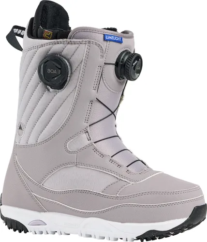 BURTON LIMELIGHT BOA Boot 2026 washed lavender - 40,5 - Damen Snowboardstiefel mit Dual-Zone BOA Schnürung für individuellen Halt. Sofortiger Komfort und Wärme dank thermoformbaren Innenschuh und B3 Gel Dämpfung – ideal für unbeschwerte Tage auf der Piste.