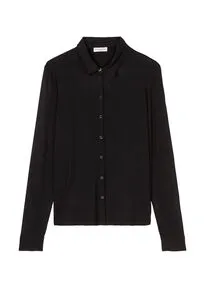 Blusenshirt MARC O'POLO aus LENZINGTM ECOVEROTM - Damen Blusen im Regular Fit, aus hochwertigem, elastischen Viskose-Mix für optimalen Tragekomfort und einen eleganten Look, ideal für Büro und Freizeit.