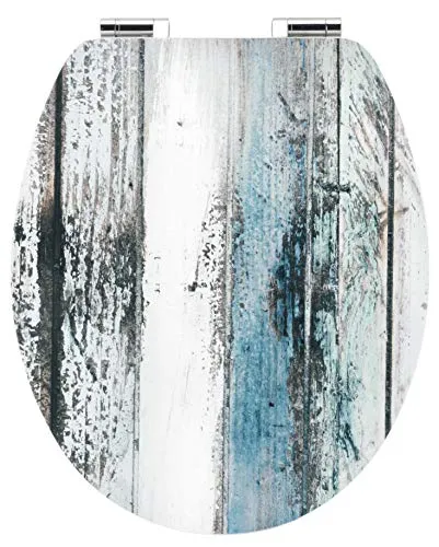 Cornat WC-Sitz Art of Acryl "Wooden" - Eleganter Toilettensitz mit Absenkautomatik - WC-Sitz mit edler Acryl-Oberfläche und hochwertigem Holzkern für ein komfortables Sitzgefühl. Soft-Close-Funktion schützt vor lauten Geräuschen und Verletzungen. Ideal für jedes Badezimmer!
