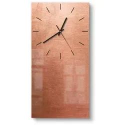 DEQORI Glasuhr 30x60 cm - Modernes Design mit Kupferplatte - Verschönere dein Zuhause mit der DEQORI Glasuhr! Diese 30x60 cm große Wanduhr aus hochwertigem Glas bringt modernen Stil in jeden Raum. Der schwebende Effekt und das einzigartige Motiv setzen beeindruckende Akzente.