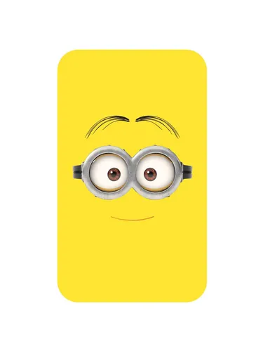 Lexibook Ich - Einfach unverbesserlich Minions Power Bank - Externer Handyakku mit 4000 mAh, ideal für unterwegs. Mit praktischen Saugnäpfen für sicheren Halt und inklusive Micro-USB-Kabel.