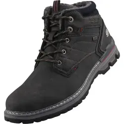 Dockers Stiefelette Kunstleder - Robuste Winterboots - Wanderschuhe mit warmem Futter und herausnehmbarem Fußbett für individuelle Anpassung. Profilierte Sohle für optimalen Grip und seitlicher Reißverschluss für einfaches An- und Ausziehen.