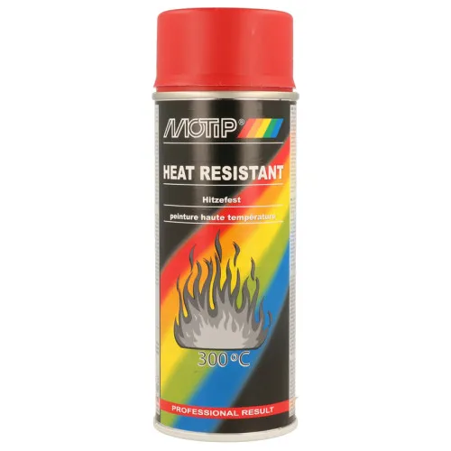 Motip Motor-/Schalldämpferlack Hitzefest rot 400ml 04040